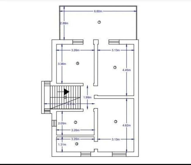 Casă cu 4 camere cu Teren 319 Mp în Rediu