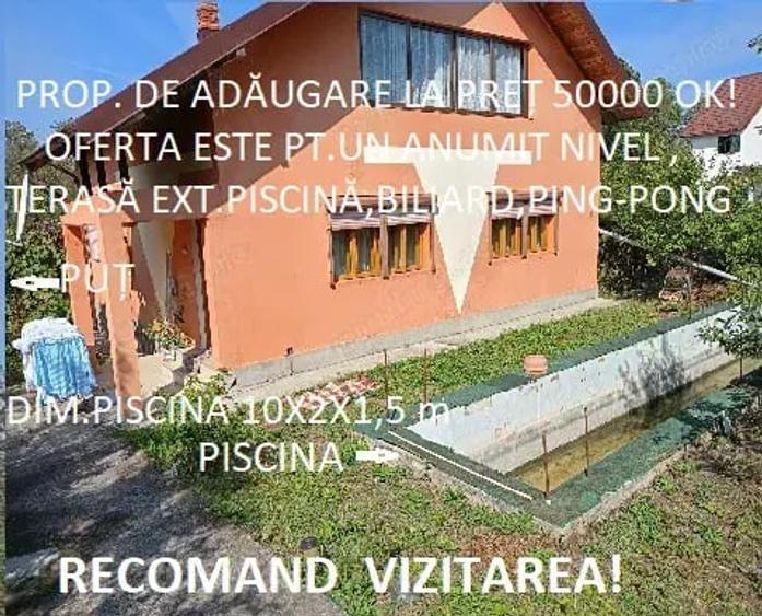 Casă cu 6 camere cu Teren 3500 Mp în Poiana Lacului