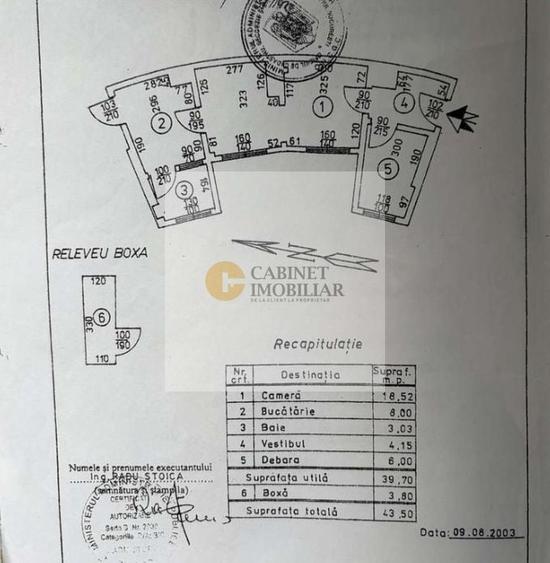 Garsonieră semidecomandată, mobilată în Cișmigiu