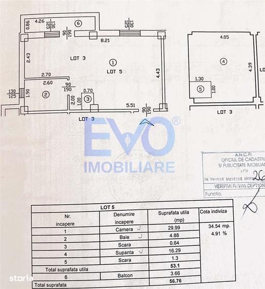 Apartament cu 2 camere în Valea Adâncă