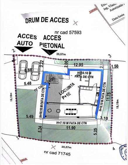 Casă individuală cu 5 camere cu Canalizare în Chiajna