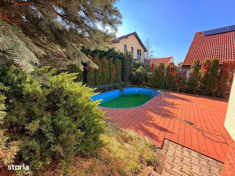 Inchiriez casa cu 3 dormitoare, 3 bai, piscina si panouri in Belvedere - 2