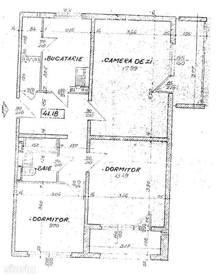 Apartament cu 3 camere decomandat, mobilat în Apărătorii Patriei