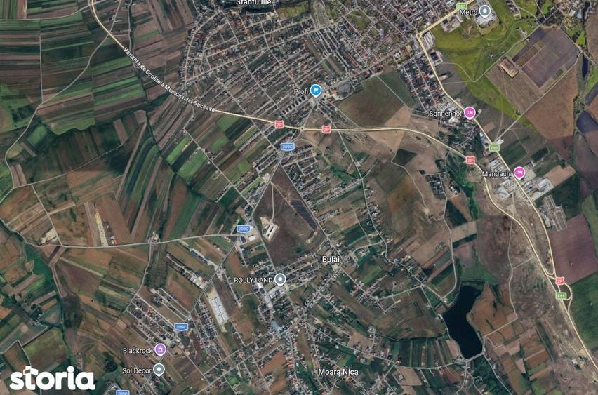 Teren de 4000 mp, în Moara