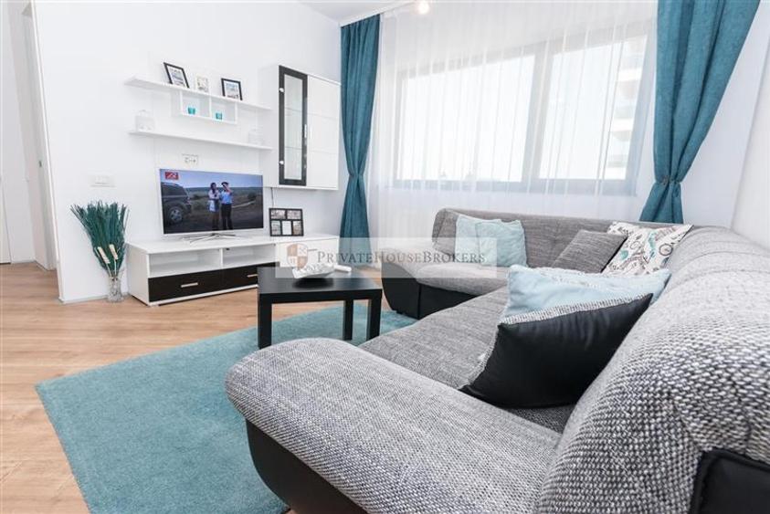 Apartament cu 2 camere decomandat, mobilat în Pipera