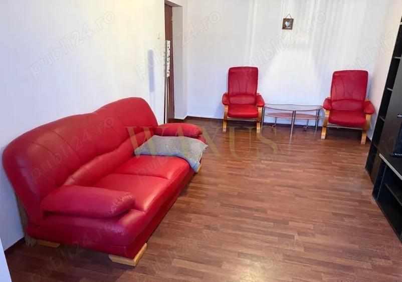 Apartament cu 2 camere semidecomandat, mobilat în Dâmbul Rotund