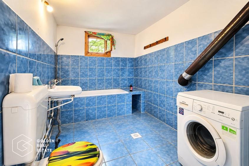 Casă individuală cu 3 camere cu Canalizare în Ususău