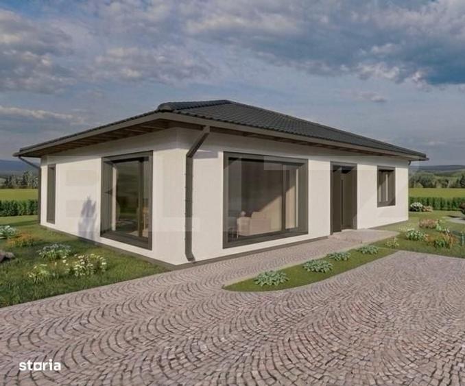 Casă cu 4 camere cu Teren 500 Mp în Central