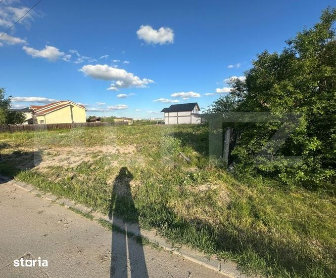 Teren intravilan de vanzare, 1319 mp, front 13,09 m, toate utilitatile - 4