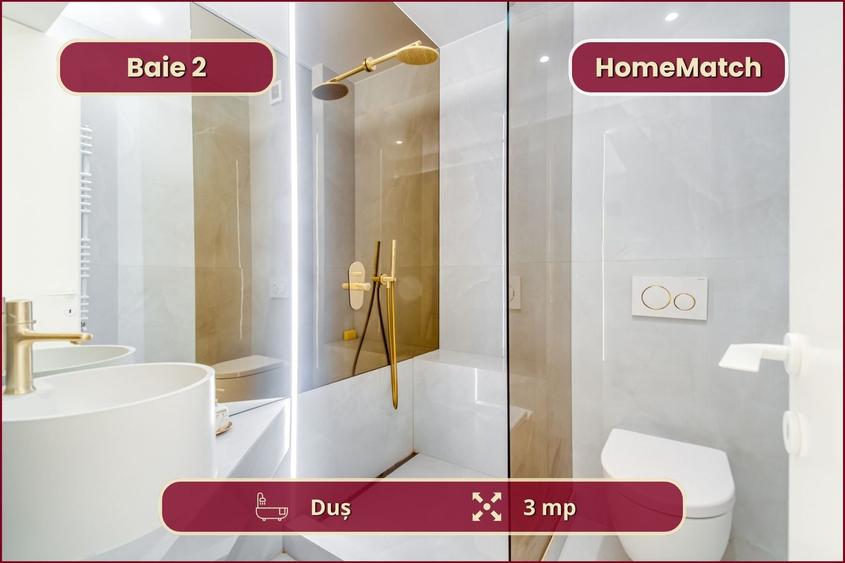 Apartament cu 3 camere decomandat, mobilat în Pipera
