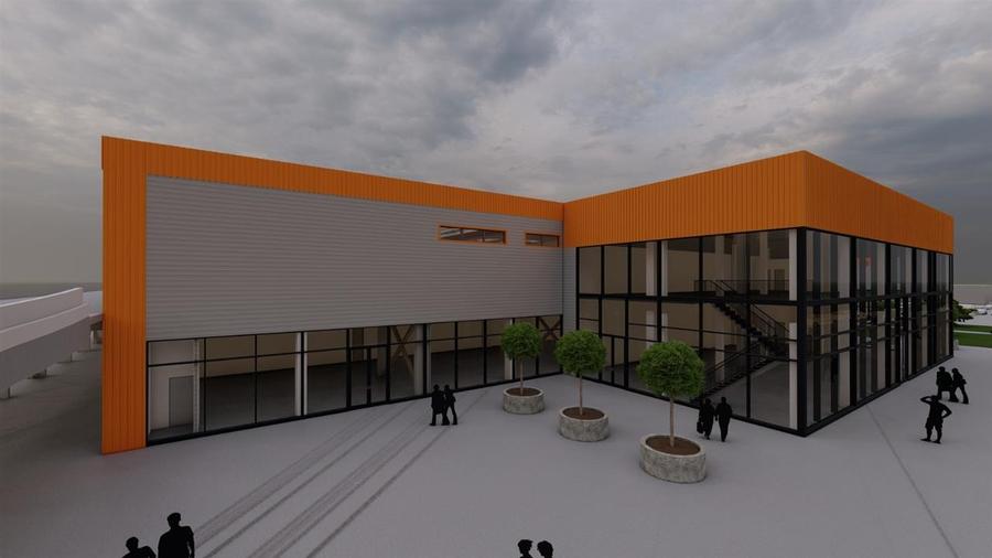 Spațiu comercial, de 500 mp, în Zona industrială