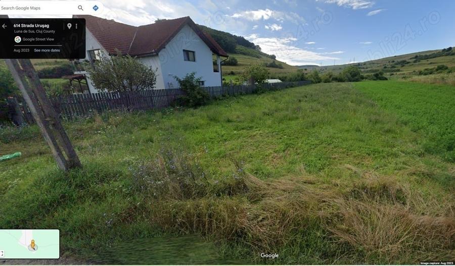 Teren de 1500 mp, în Luna