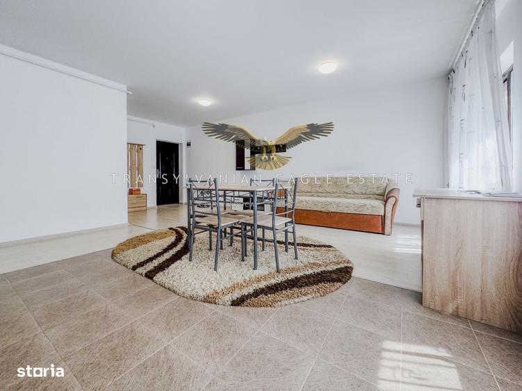 Apartament cu 2 camere semidecomandat în Câmpului