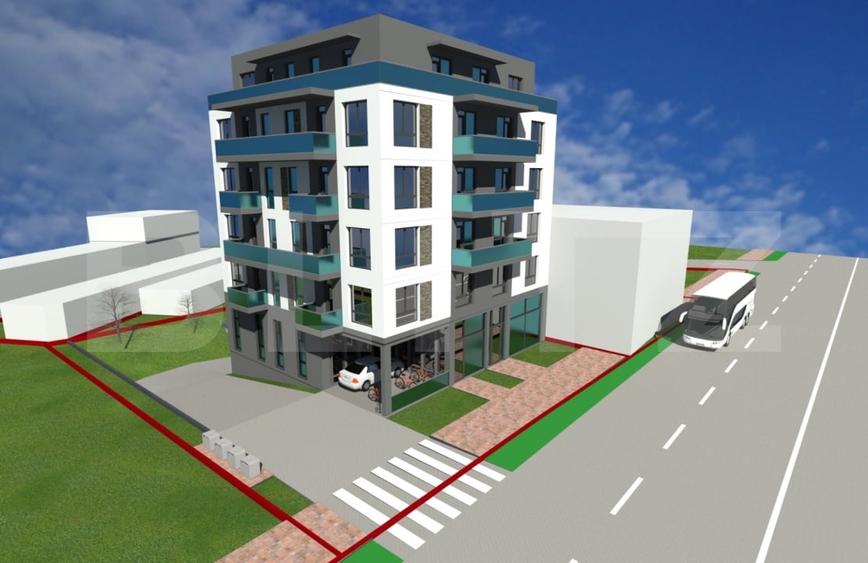 Apartament 2 camere, decomandat, 57 mp, imobil nou, zona Rivus - 1