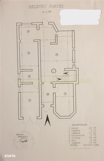 Casă cu 9 camere decomandat cu Teren 750 Mp în Tudor Vladimirescu