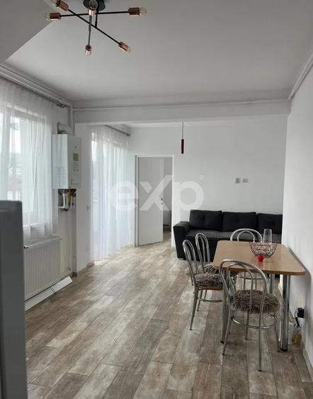 Apartament cu 2 camere semidecomandat, mobilat în Florești