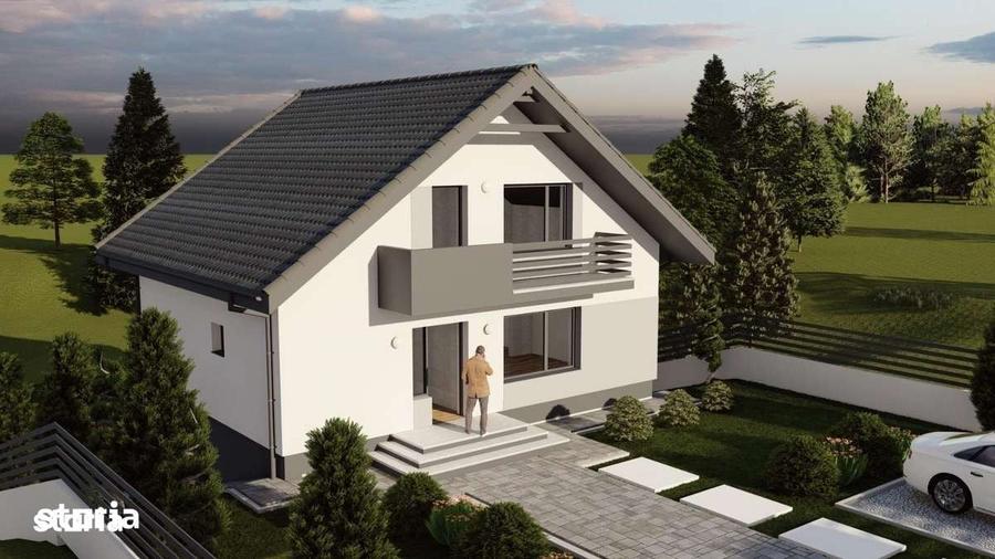 Casă cu 4 camere cu Teren 250 Mp în Ciritei