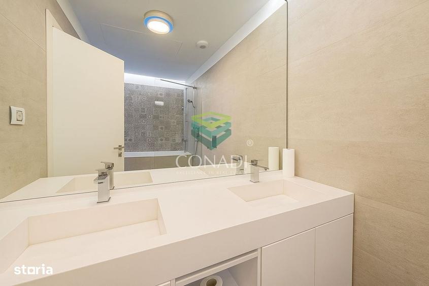 Apartament cu 4 camere, mobilat în Herăstrău