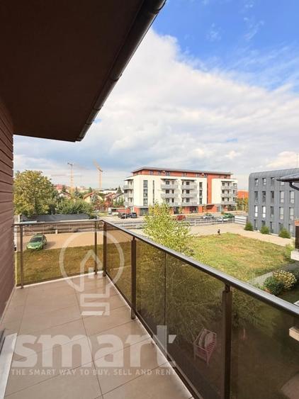 Apartament cu 2 camere semidecomandat, mobilat în Borhanci