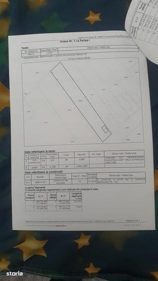 Teren de 1635 mp, în Vidra