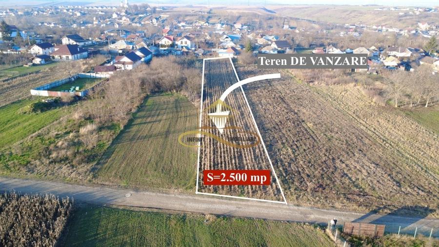 Teren Construcții intravilan de 2500 mp, în Măgura