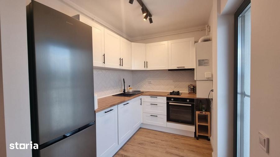 Penthouse de inchiriat 2 camere, 56 mp + terasa 50 mp | Parcare su - 3