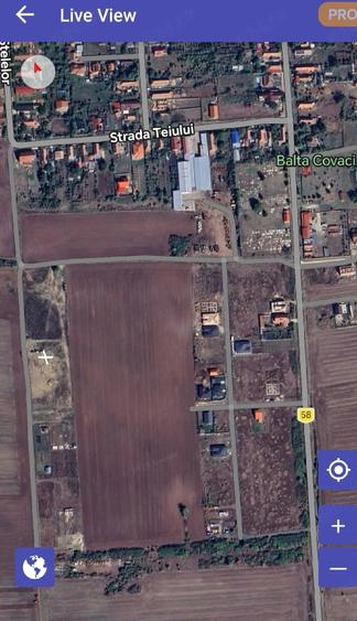 Teren de 994 mp, în Covaci
