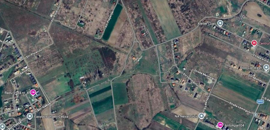 Teren Construcții extravilan de 548 mp, în Urseni