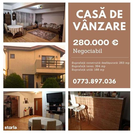 Casă cu 4 camere cu Teren 394 Mp în Km 4