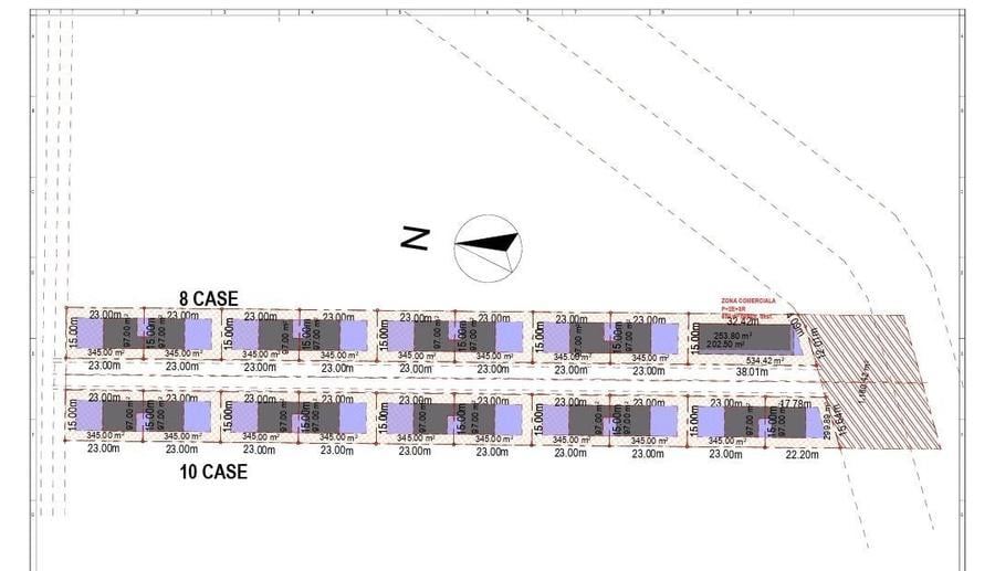 Teren Construcții intravilan de 9988 mp, în Tunari