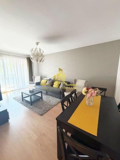 Apartament cu 2 camere semidecomandat, mobilat în Bună Ziua