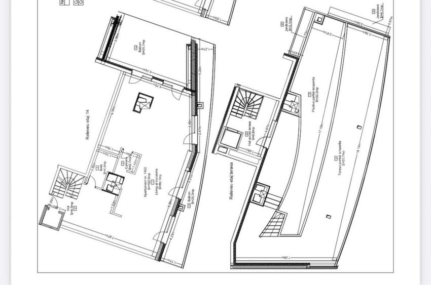 Penthouse cu 4 camere decomandat în Zorilor