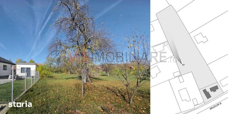 Teren de 3163 mp, în Brebu