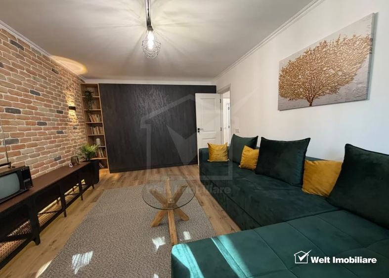 Apartament cu 3 camere decomandat, mobilat în Mănăștur