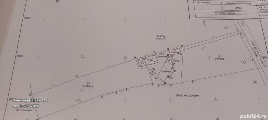 Casă cu 4 camere cu Teren 2300 Mp în Băneasa