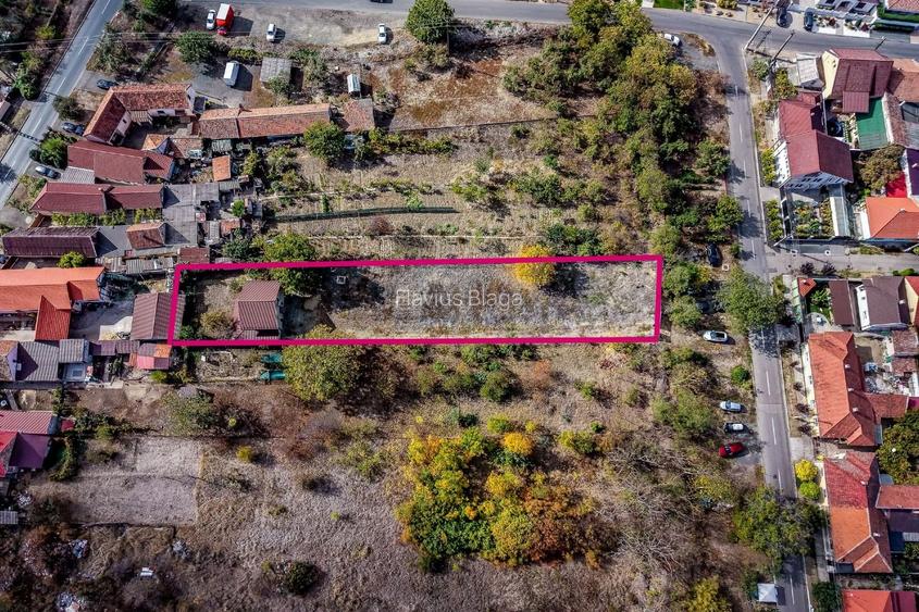 Teren 1.514 mp cu casă P+M Aradul Nou, Strada Posada Comsion 0%