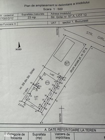 Apartament cu 2 camere decomandat, mobilat în Băneasa