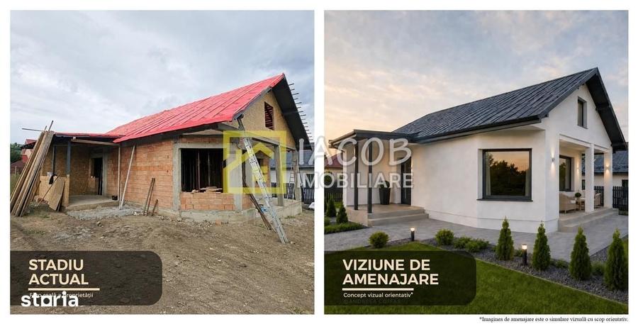 Casă cu 3 camere cu Teren 400 Mp în Central