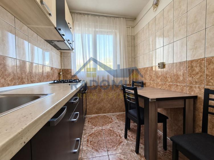 Apartament cu 2 camere semidecomandat, mobilat în Vest
