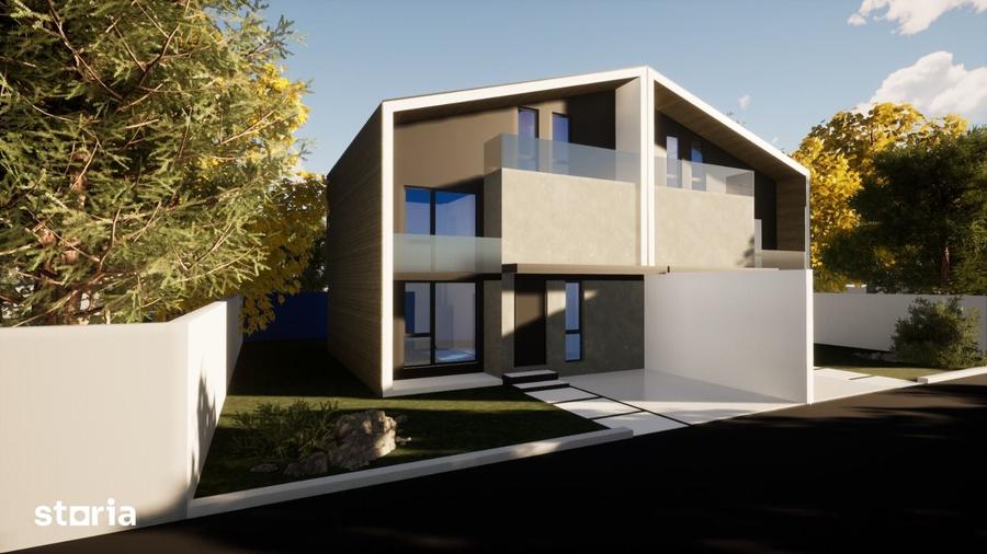 Casă cu 5 camere cu Teren 255 Mp în Voluntari