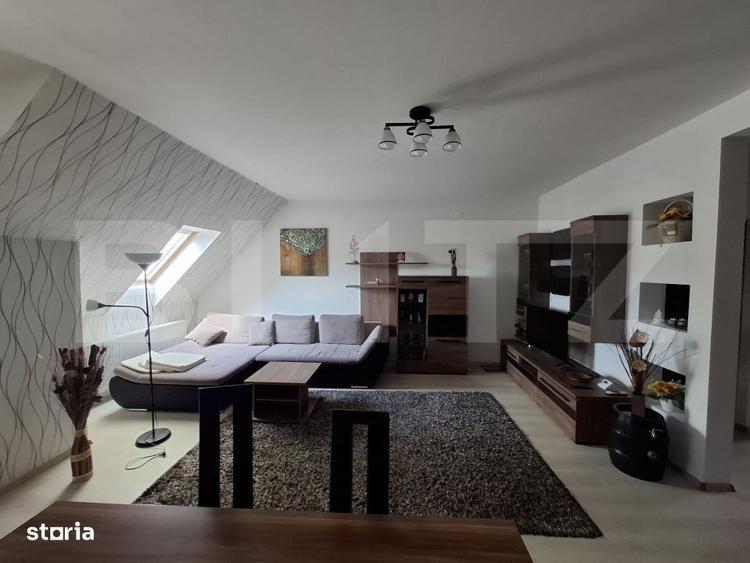 Apartament cu 3 camere semidecomandat în Micro 16