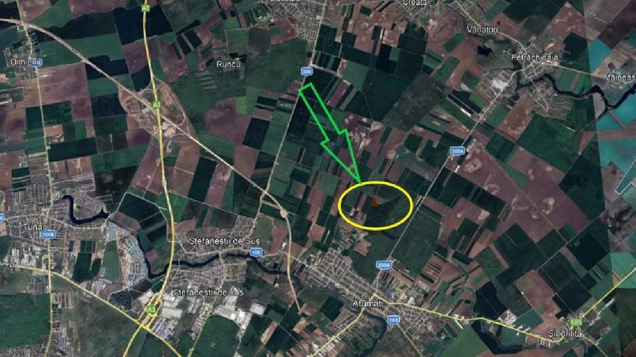 Teren agricol extravilan în Afumați