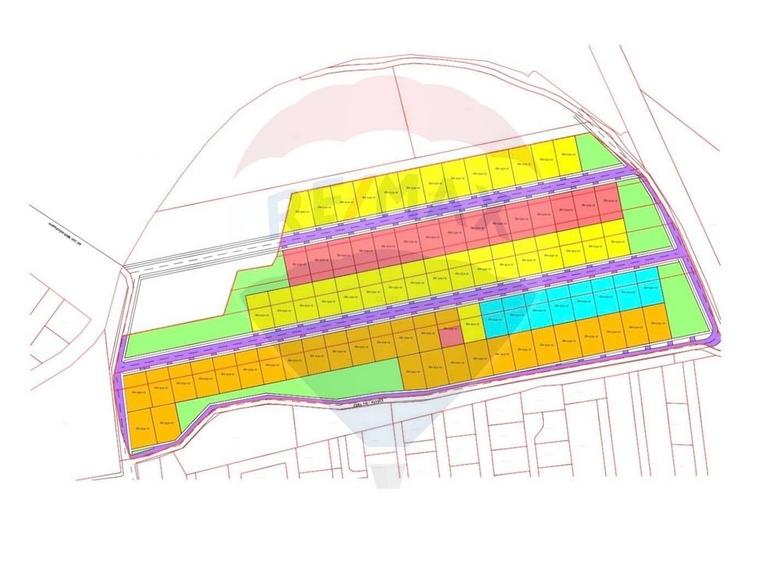 Teren Construcții intravilan de 416 mp, în Bujac