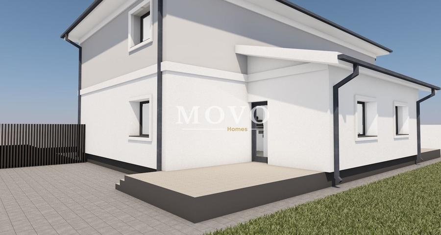 Duplex cu 4 camere cu Canalizare în Moșnița Veche