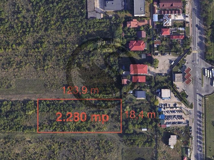 Teren Construcții intravilan de 2280 mp, în Sud