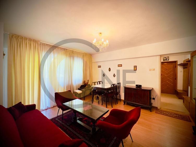 Apartament cu 2 camere semidecomandat, mobilat în Beller