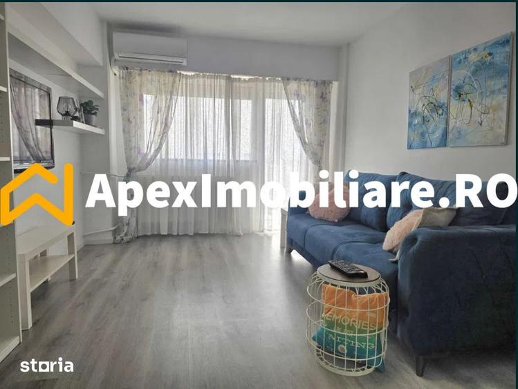 Apartament cu 2 camere semidecomandat, mobilat în Aviatorilor