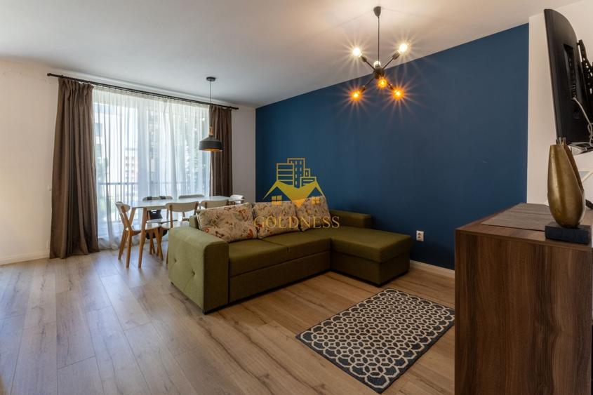 Apartament cu 2 camere semidecomandat, mobilat în Andrei Mureșanu