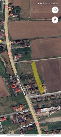 Teren de 2410 mp, în Voiniceni