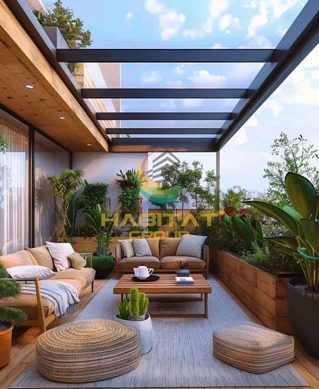 Penthouse cu 4 camere decomandat în Berceni